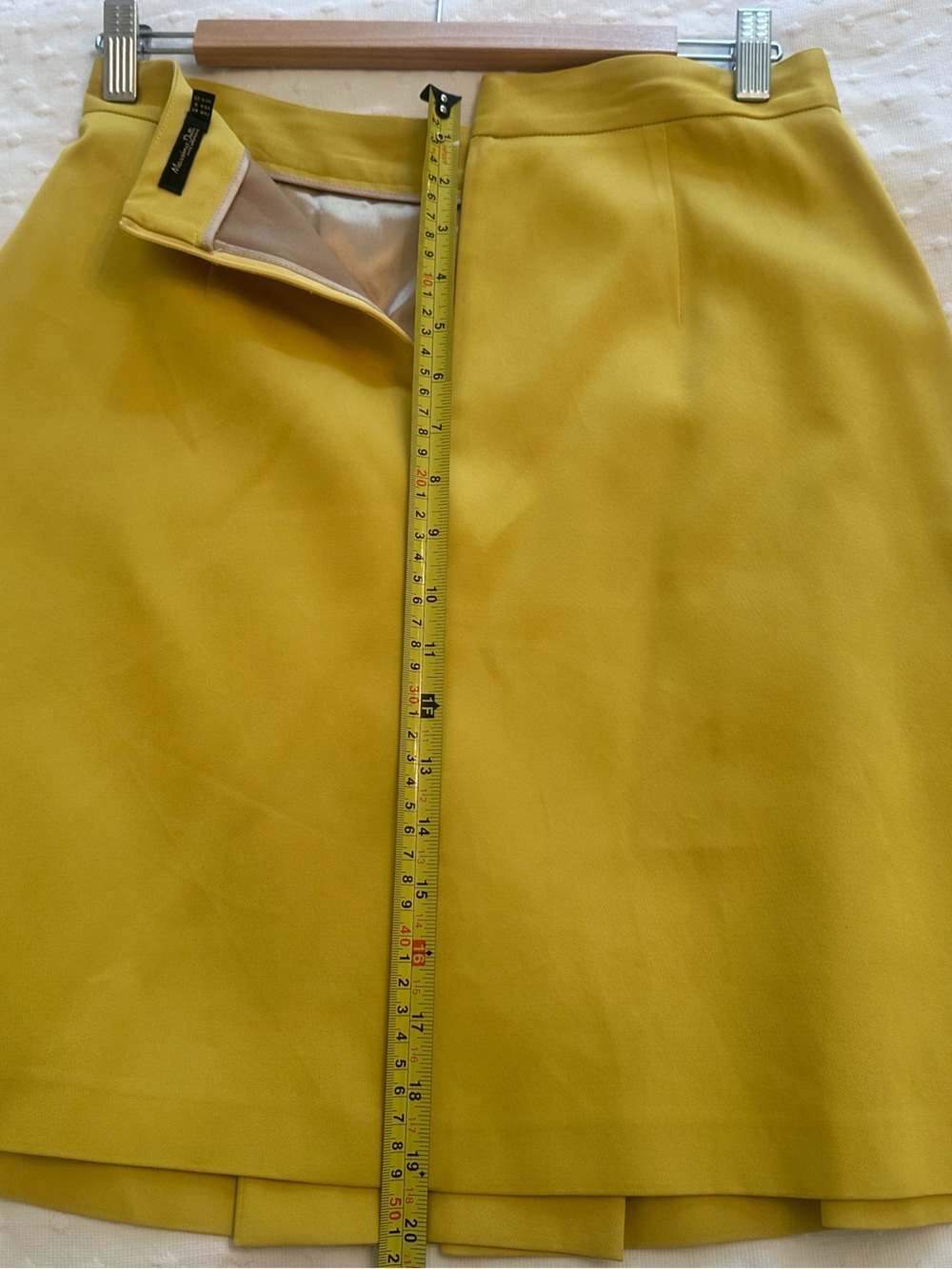 Yellow Massimo Duti Skirt - Picture 5 of 8